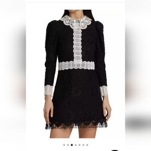 Alice +Olivia Kaitlyn Lace Dress 8